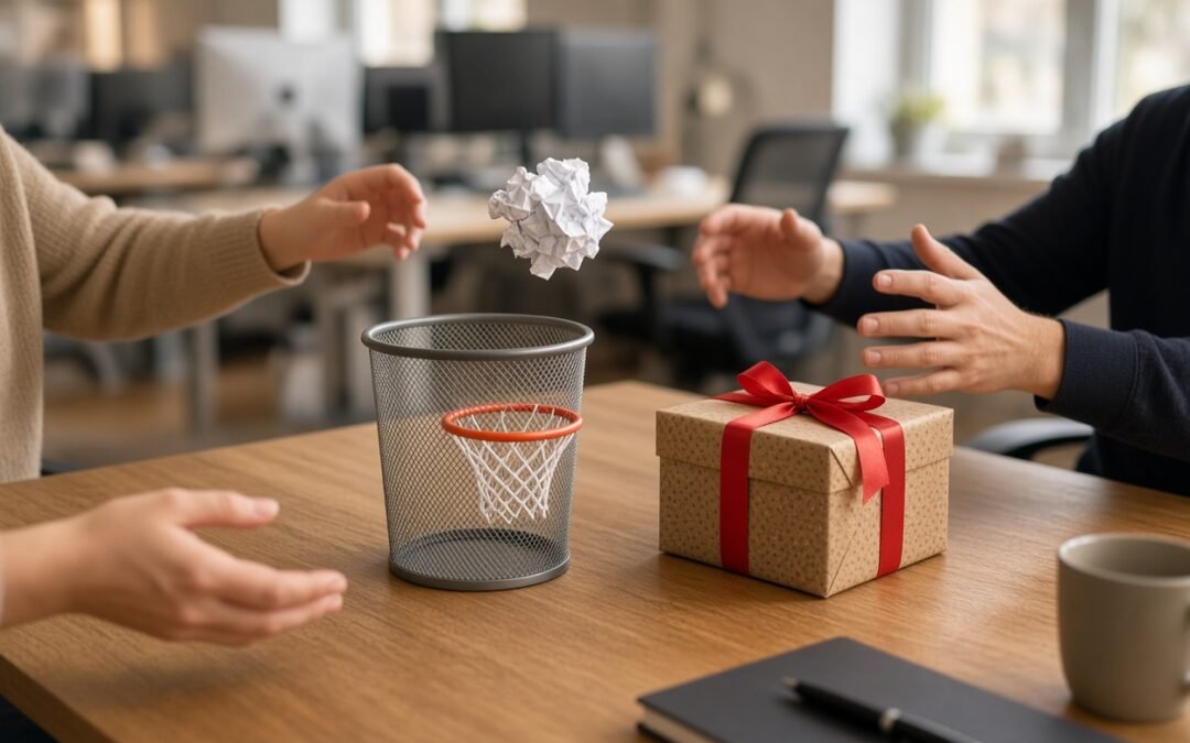 Lustige Wichtelgeschenke fürs Büro: 7 Tipps und ein Gadget mit Sound